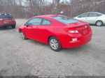 2012 Honda Civic Lx Red vin: 2HGFG3B59CH560231