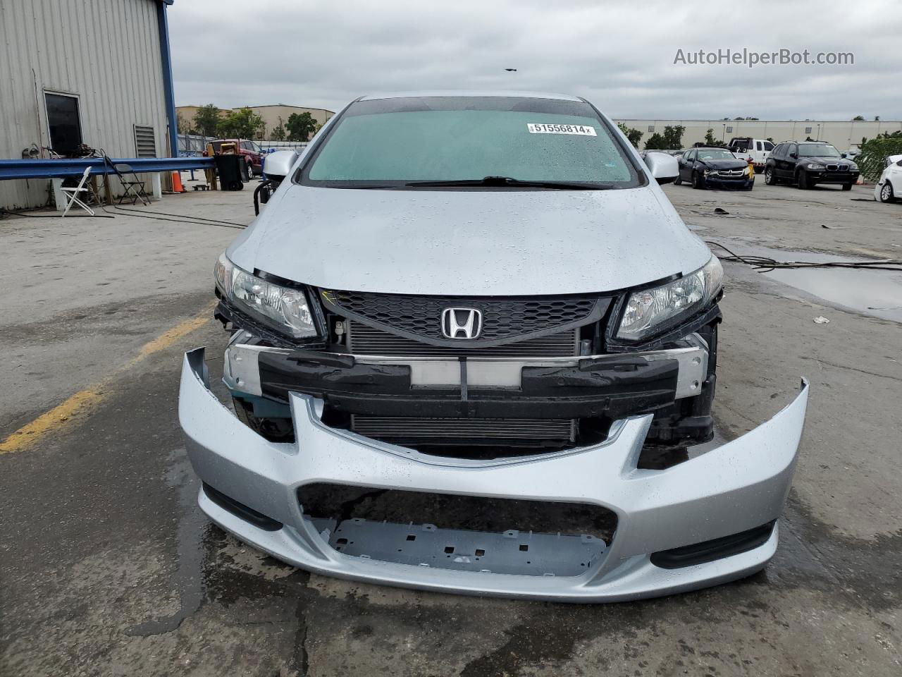 2013 Honda Civic Lx Серебряный vin: 2HGFG3B59DH509443