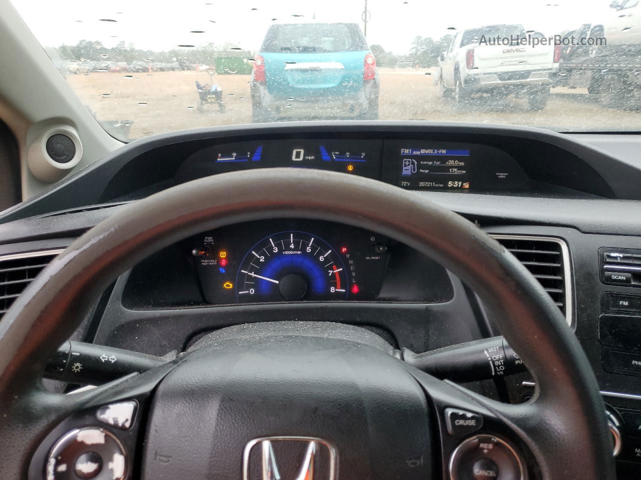 2014 Honda Civic Lx Черный vin: 2HGFG3B59EH510030