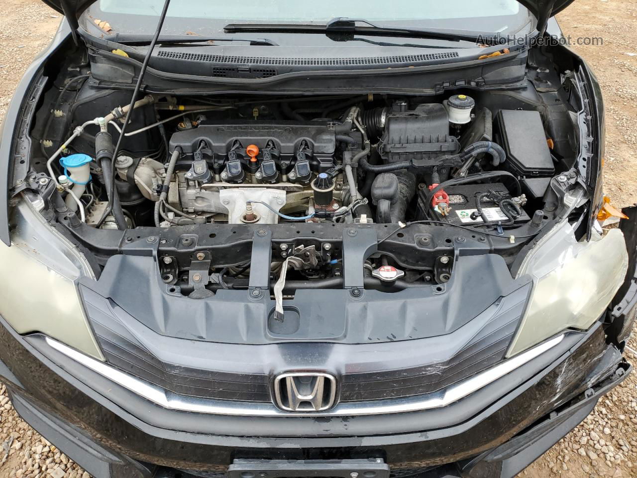 2014 Honda Civic Lx Черный vin: 2HGFG3B59EH510030