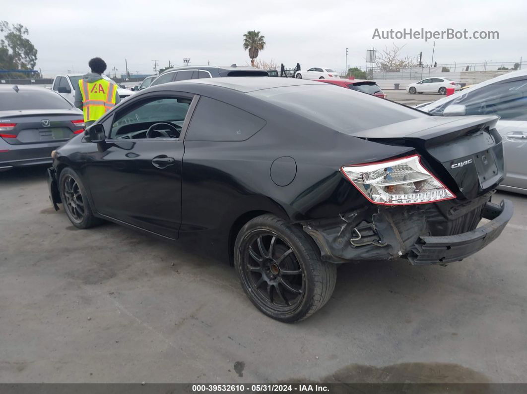 2012 Honda Civic Lx Black vin: 2HGFG3B5XCH505609