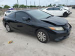 2012 Honda Civic Lx Black vin: 2HGFG3B5XCH507148