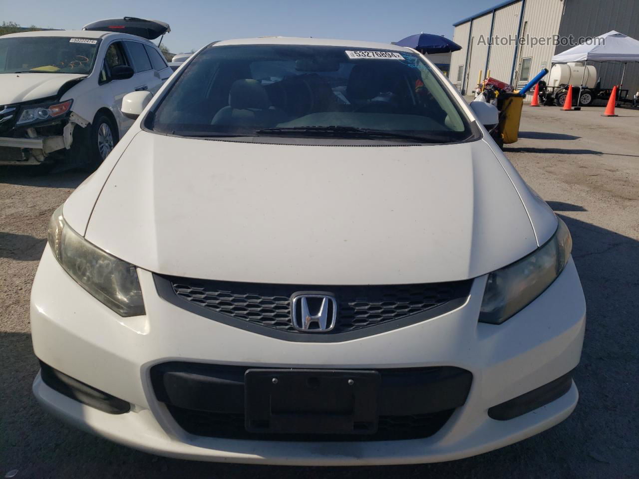 2013 Honda Civic Lx Белый vin: 2HGFG3B5XDH521097