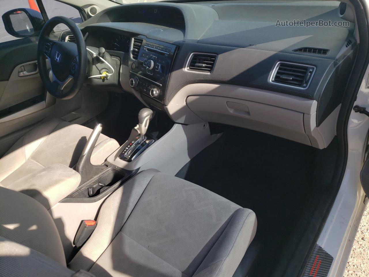 2013 Honda Civic Lx Белый vin: 2HGFG3B5XDH521097