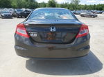 2013 Honda Civic Lx Black vin: 2HGFG3B5XDH526154