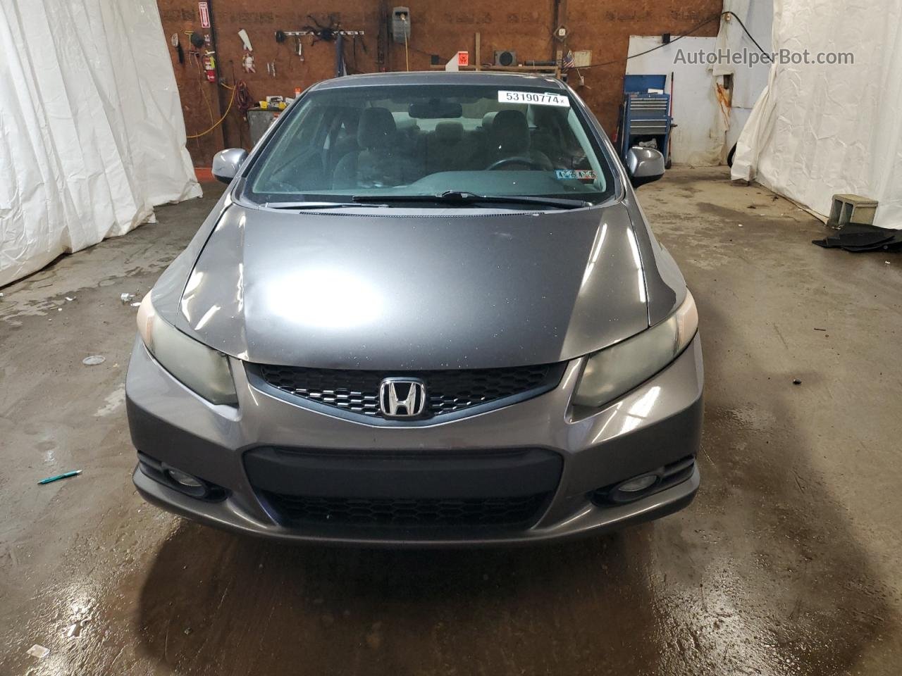 2012 Honda Civic Ex Gray vin: 2HGFG3B80CH503992