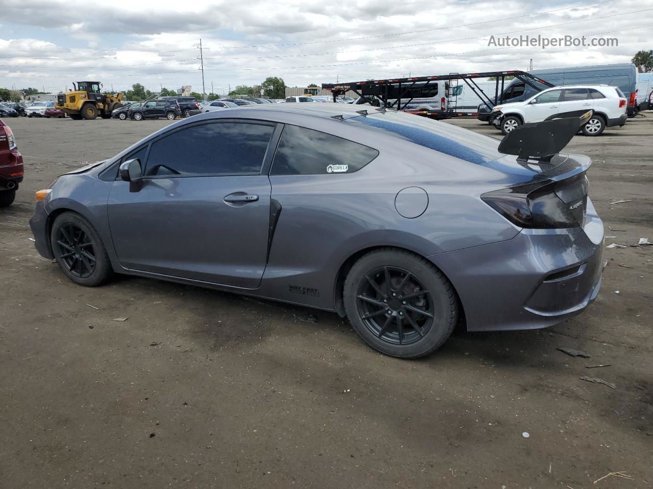 2015 Honda Civic Ex Серый vin: 2HGFG3B80FH517184