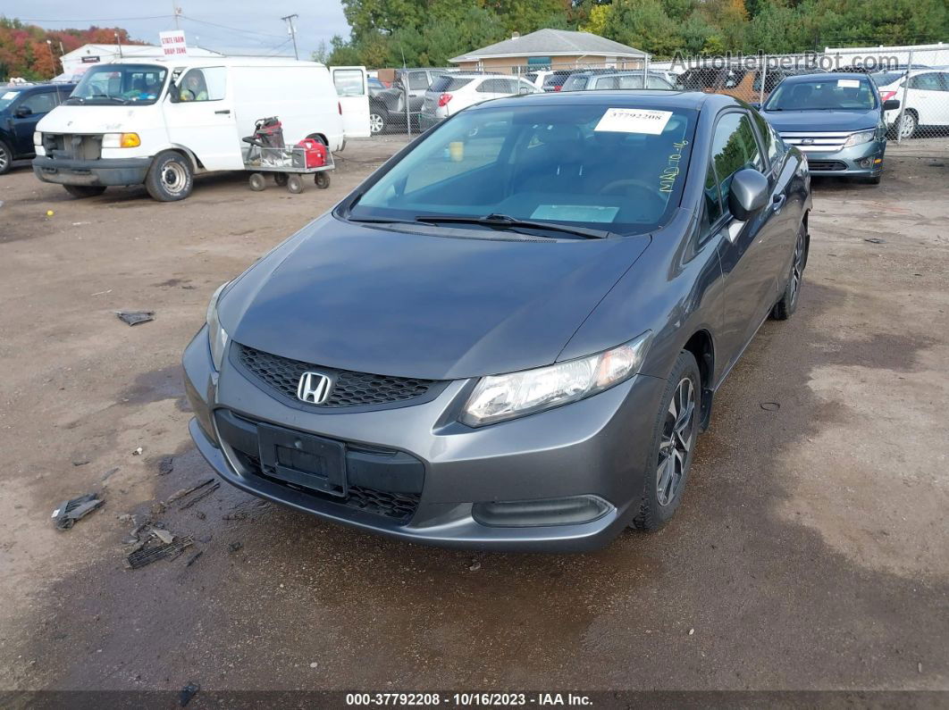 2013 Honda Civic Ex Gray vin: 2HGFG3B82DH522206