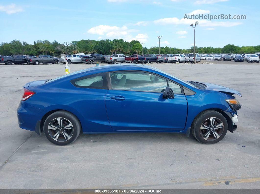 2015 Honda Civic Ex Blue vin: 2HGFG3B82FH518188