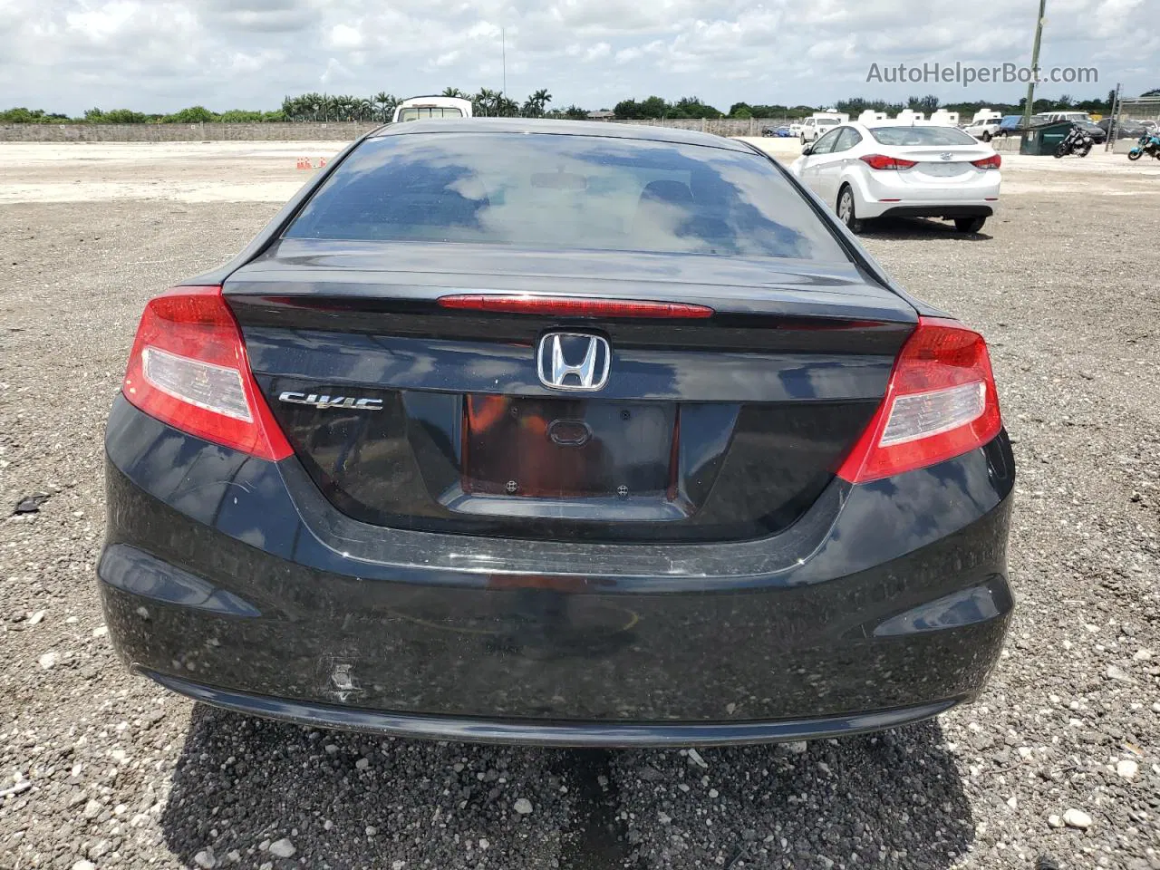 2012 Honda Civic Ex Black vin: 2HGFG3B84CH563855