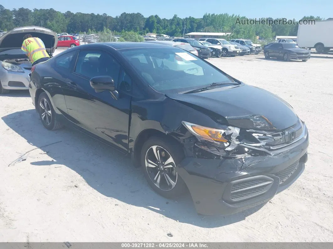 2014 Honda Civic Ex Black vin: 2HGFG3B84EH525691