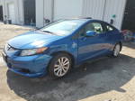 2012 Honda Civic Ex Blue vin: 2HGFG3B86CH533806