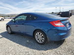 2012 Honda Civic Ex Blue vin: 2HGFG3B86CH535717