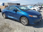 2012 Honda Civic Ex Blue vin: 2HGFG3B86CH535717