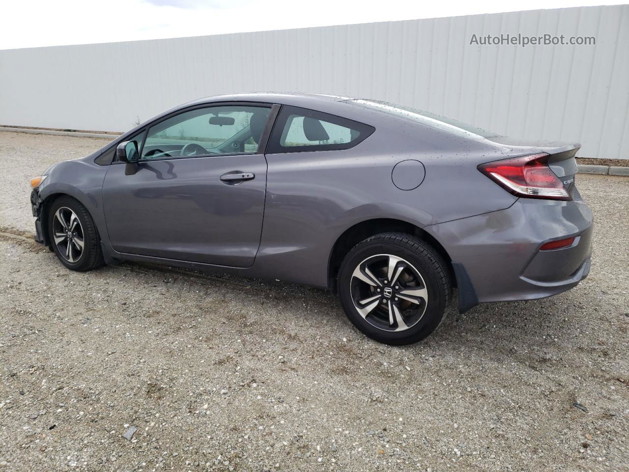 2015 Honda Civic Ex Gray vin: 2HGFG3B86FH528173