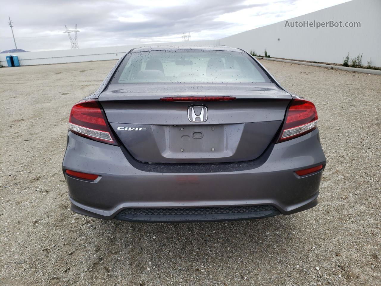 2015 Honda Civic Ex Серый vin: 2HGFG3B86FH528173