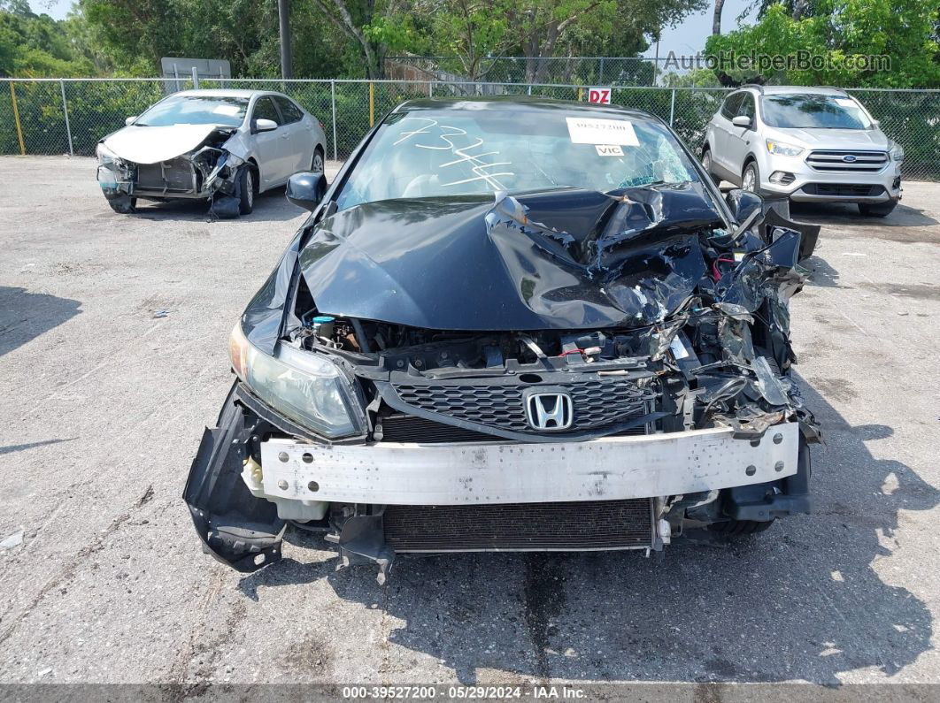 2012 Honda Civic Ex Black vin: 2HGFG3B87CH507344