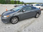 2012 Honda Civic Ex Gray vin: 2HGFG3B87CH508770