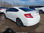 2013 Honda Civic Ex White vin: 2HGFG3B87DH508088