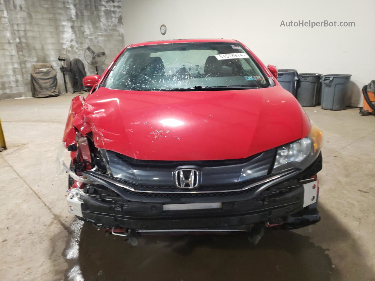 2015 Honda Civic Ex Red vin: 2HGFG3B87FH508238