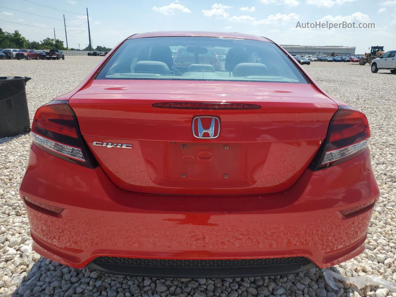 2014 Honda Civic Ex Red vin: 2HGFG3B88EH516198