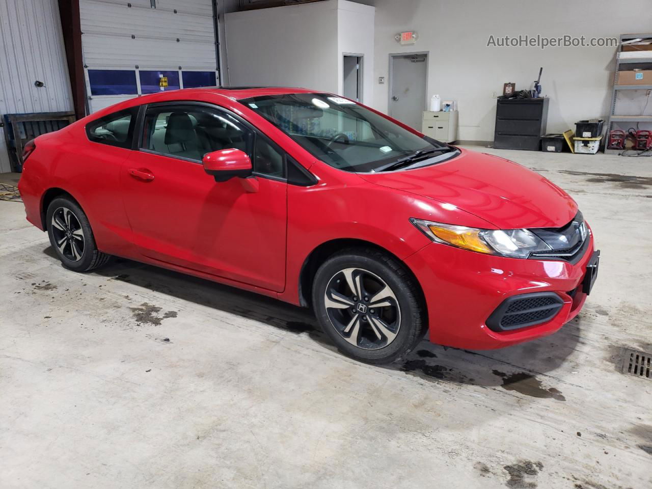 2015 Honda Civic Ex Red vin: 2HGFG3B88FH512685