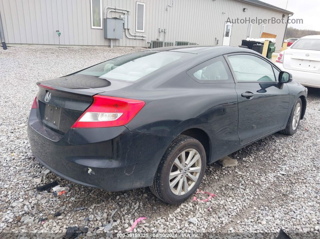 2012 Honda Civic Ex Black vin: 2HGFG3B89CH513663