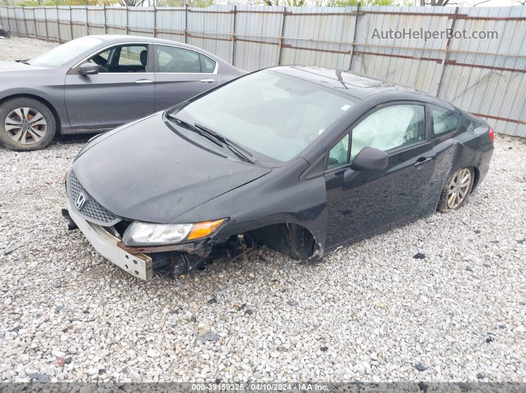 2012 Honda Civic Ex Black vin: 2HGFG3B89CH513663