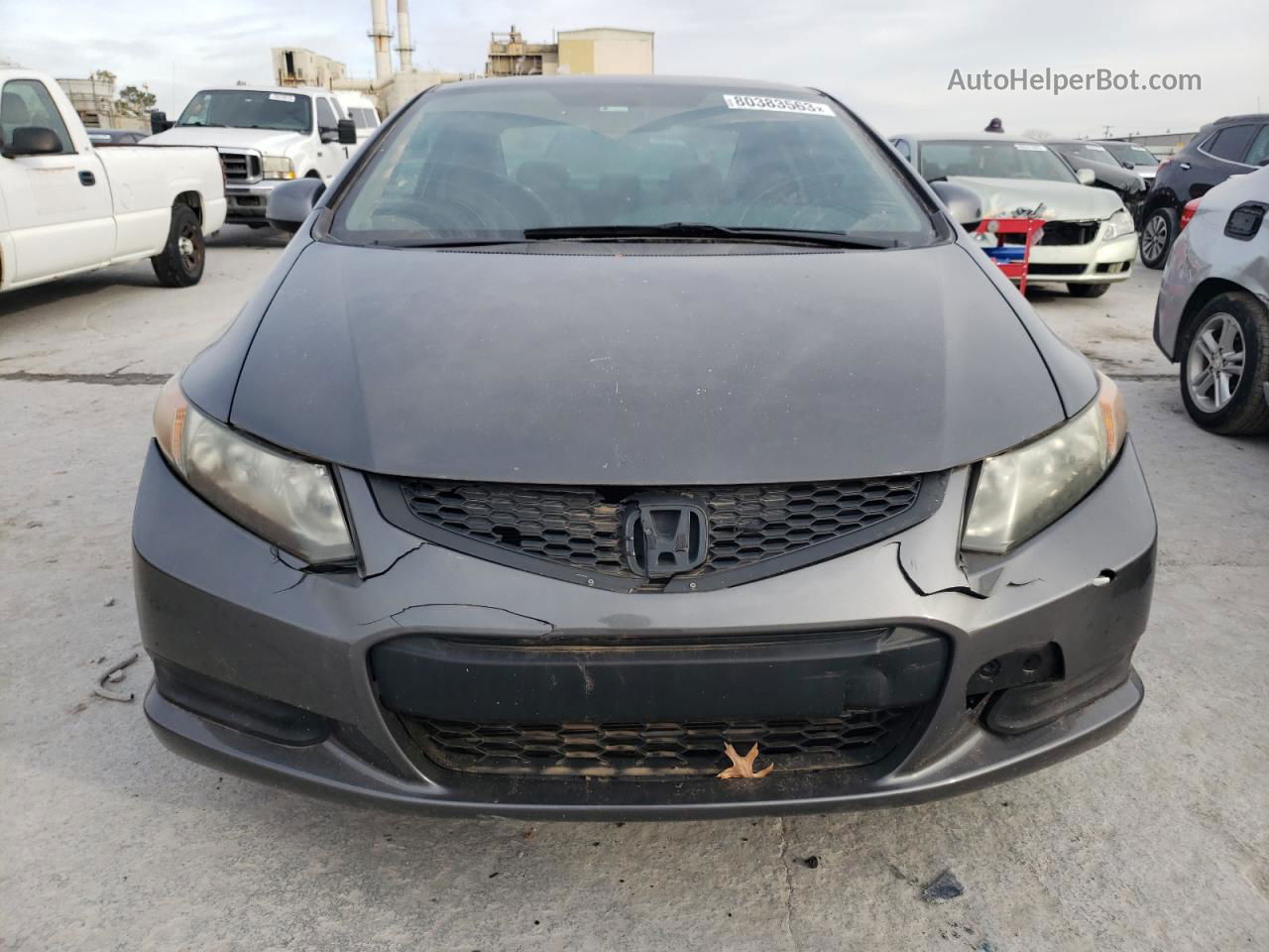 2012 Honda Civic Ex Серый vin: 2HGFG3B89CH527725