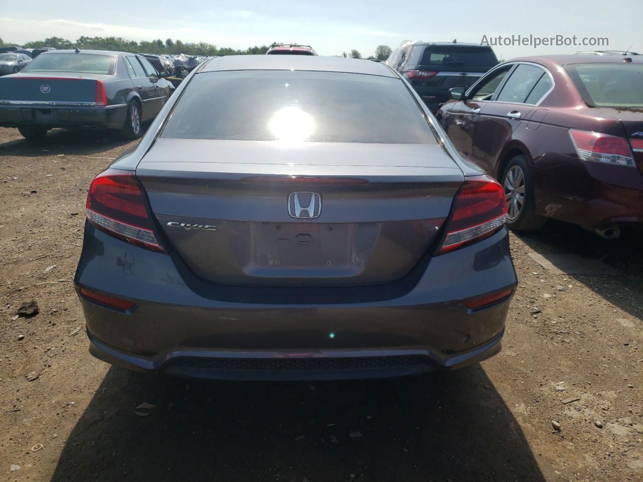 2015 Honda Civic Ex Gray vin: 2HGFG3B89FH507527