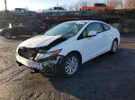 2012 Honda Civic Ex Белый vin: 2HGFG3B8XCH516328