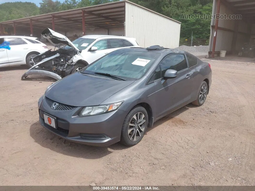 2013 Honda Civic Ex Gray vin: 2HGFG3B8XDH511793