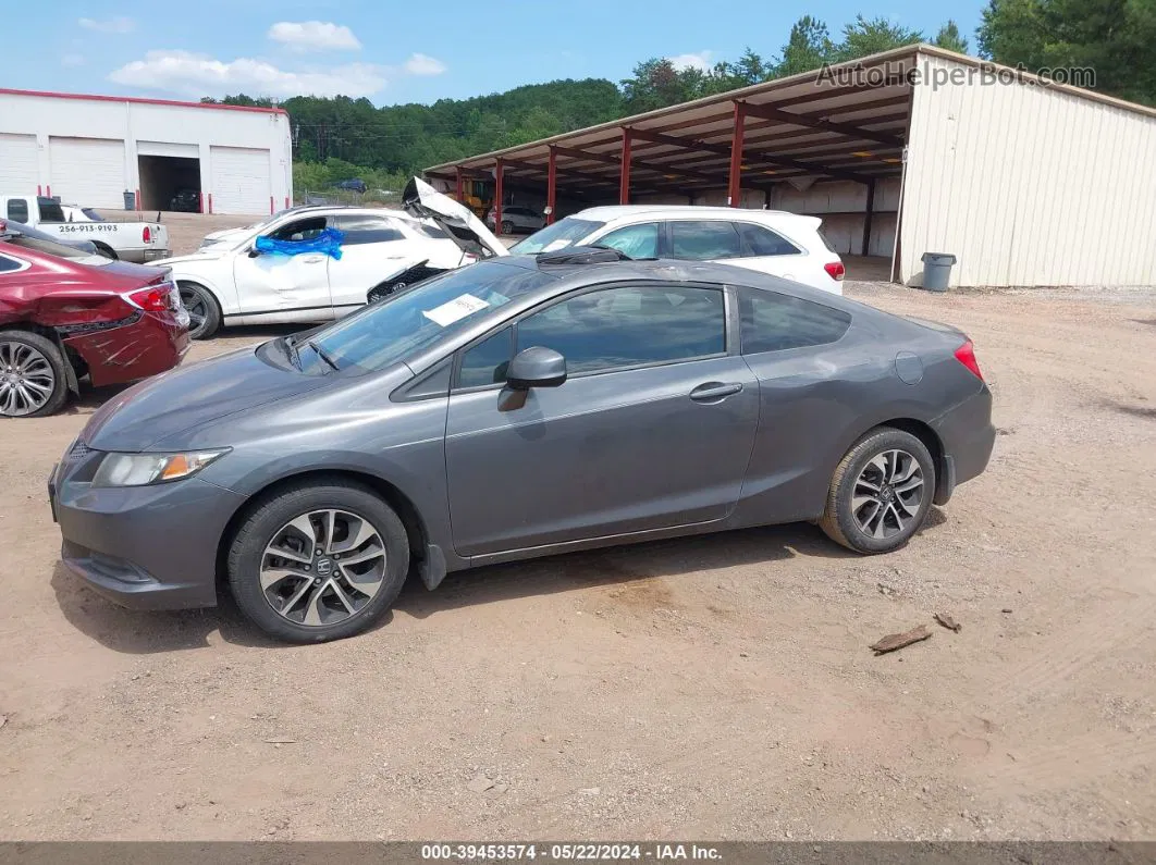 2013 Honda Civic Ex Gray vin: 2HGFG3B8XDH511793