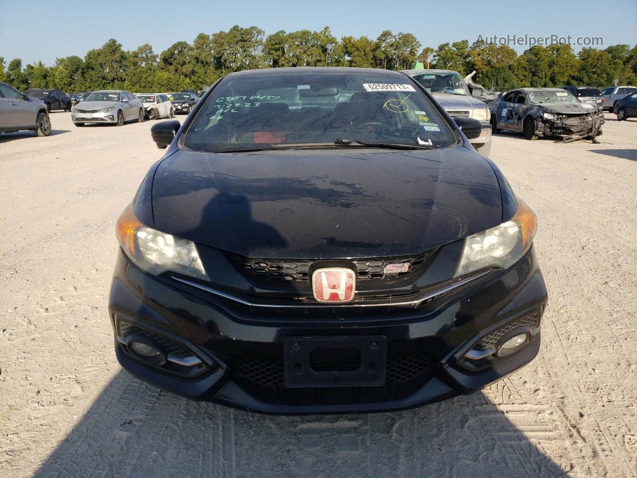 2014 Honda Civic Si Black vin: 2HGFG4A51EH700489