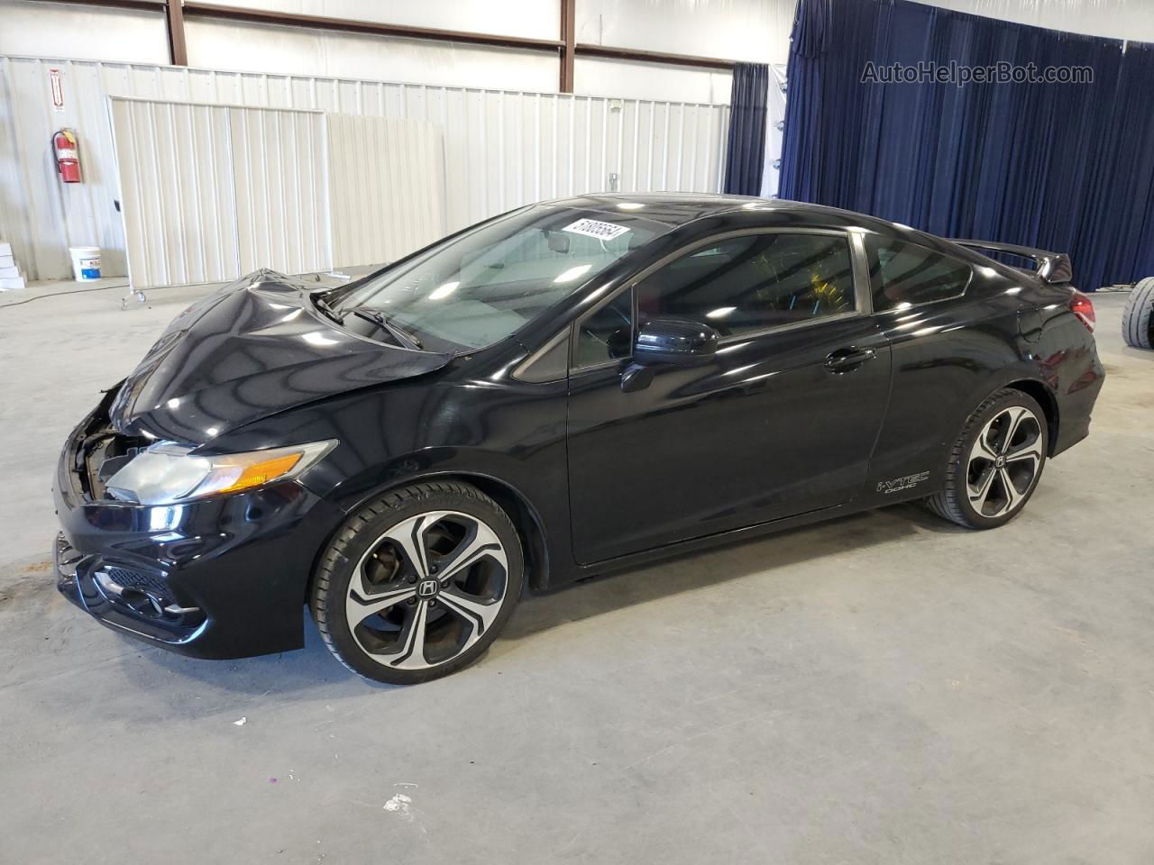 2015 Honda Civic Si Черный vin: 2HGFG4A51FH704429