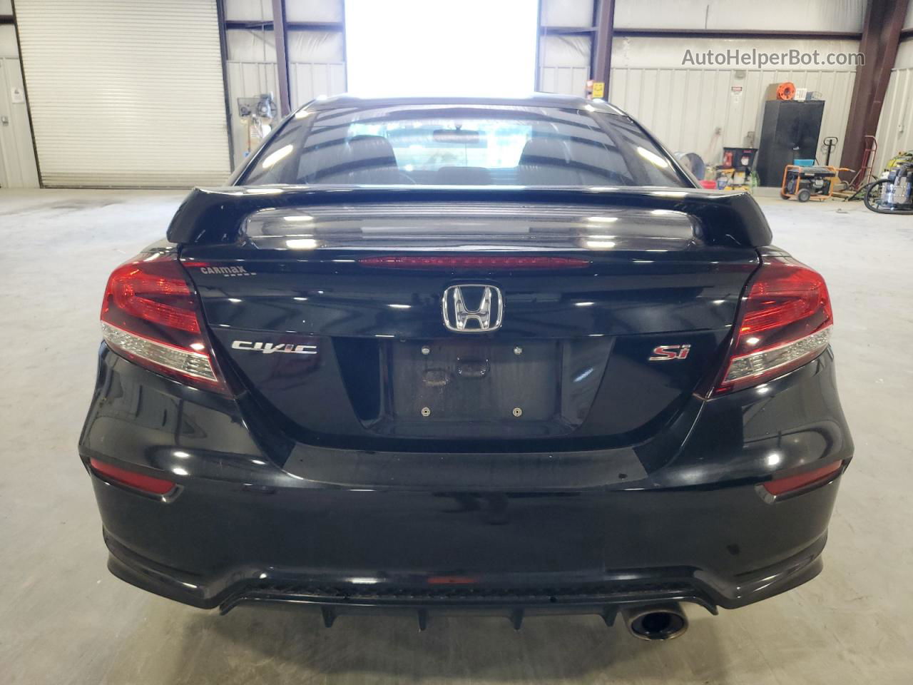 2015 Honda Civic Si Black vin: 2HGFG4A51FH704429