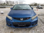 2012 Honda Civic Si Синий vin: 2HGFG4A52CH706105