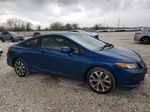 2012 Honda Civic Si Синий vin: 2HGFG4A52CH706105