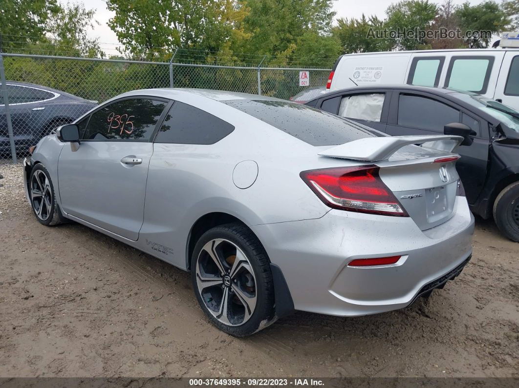 2015 Honda Civic Si Silver vin: 2HGFG4A54FH704490