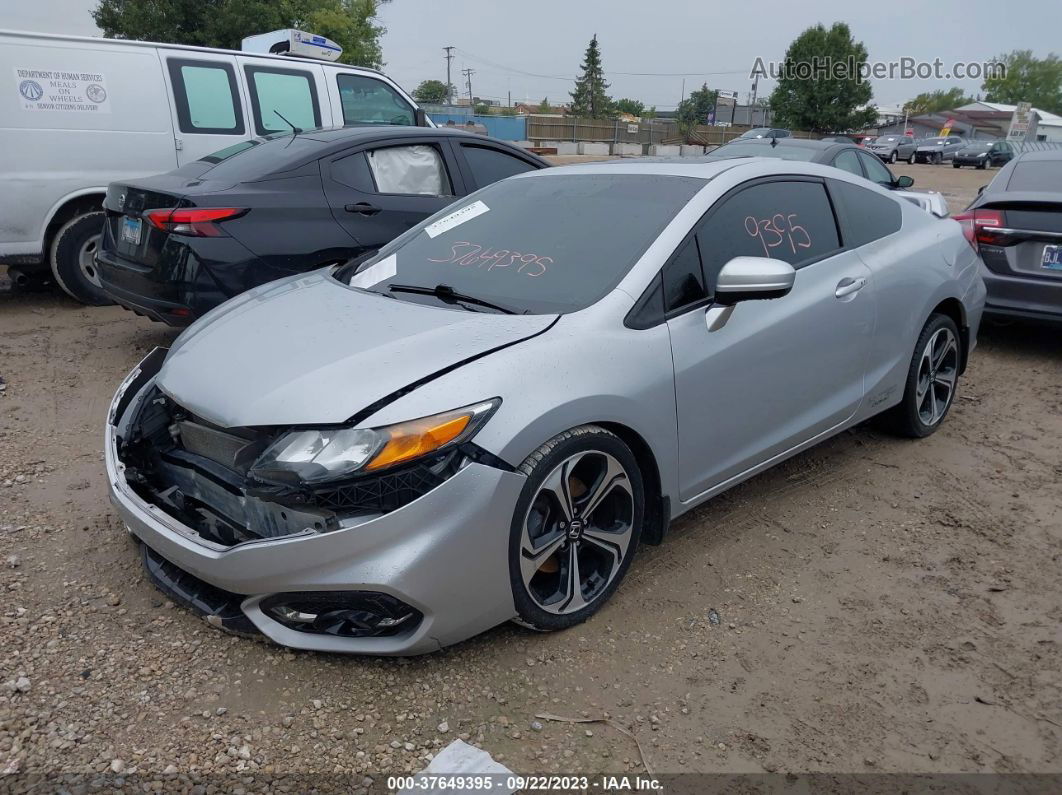 2015 Honda Civic Si Silver vin: 2HGFG4A54FH704490