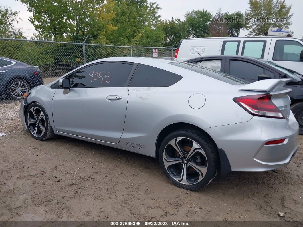 2015 Honda Civic Si Серебряный vin: 2HGFG4A54FH704490