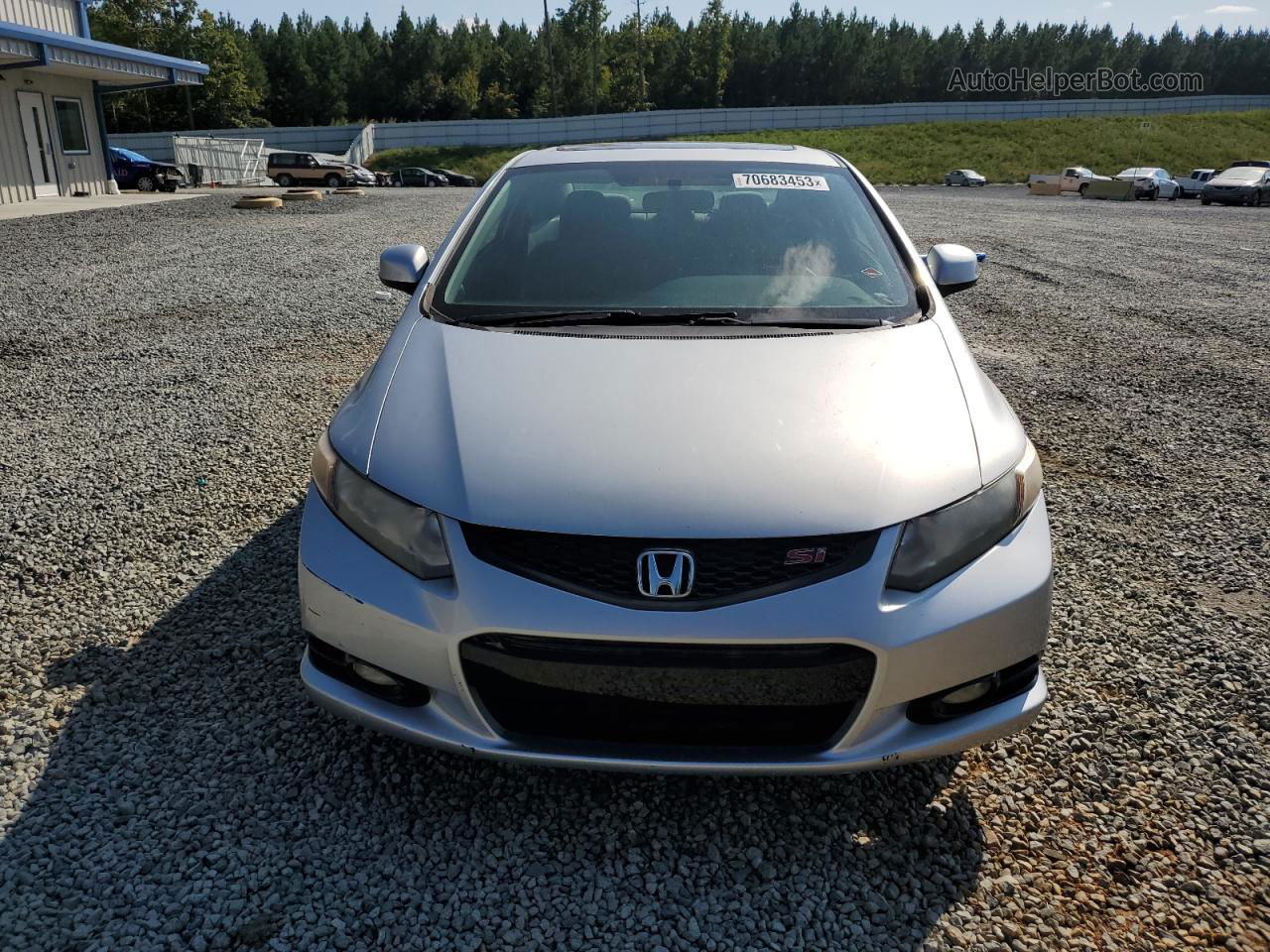 2012 Honda Civic Si Silver vin: 2HGFG4A57CH705712