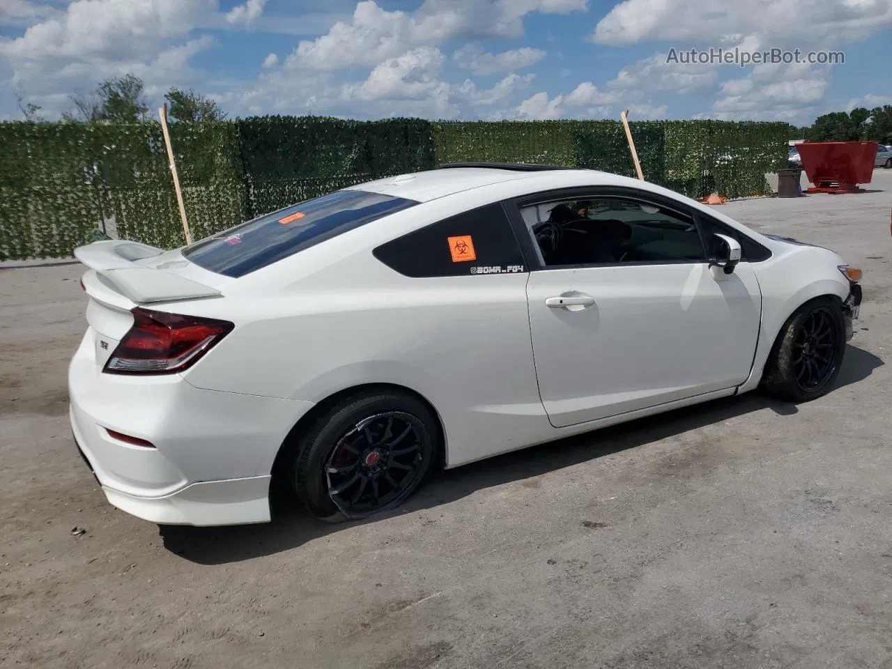 2015 Honda Civic Si Two Tone vin: 2HGFG4A58FH702872