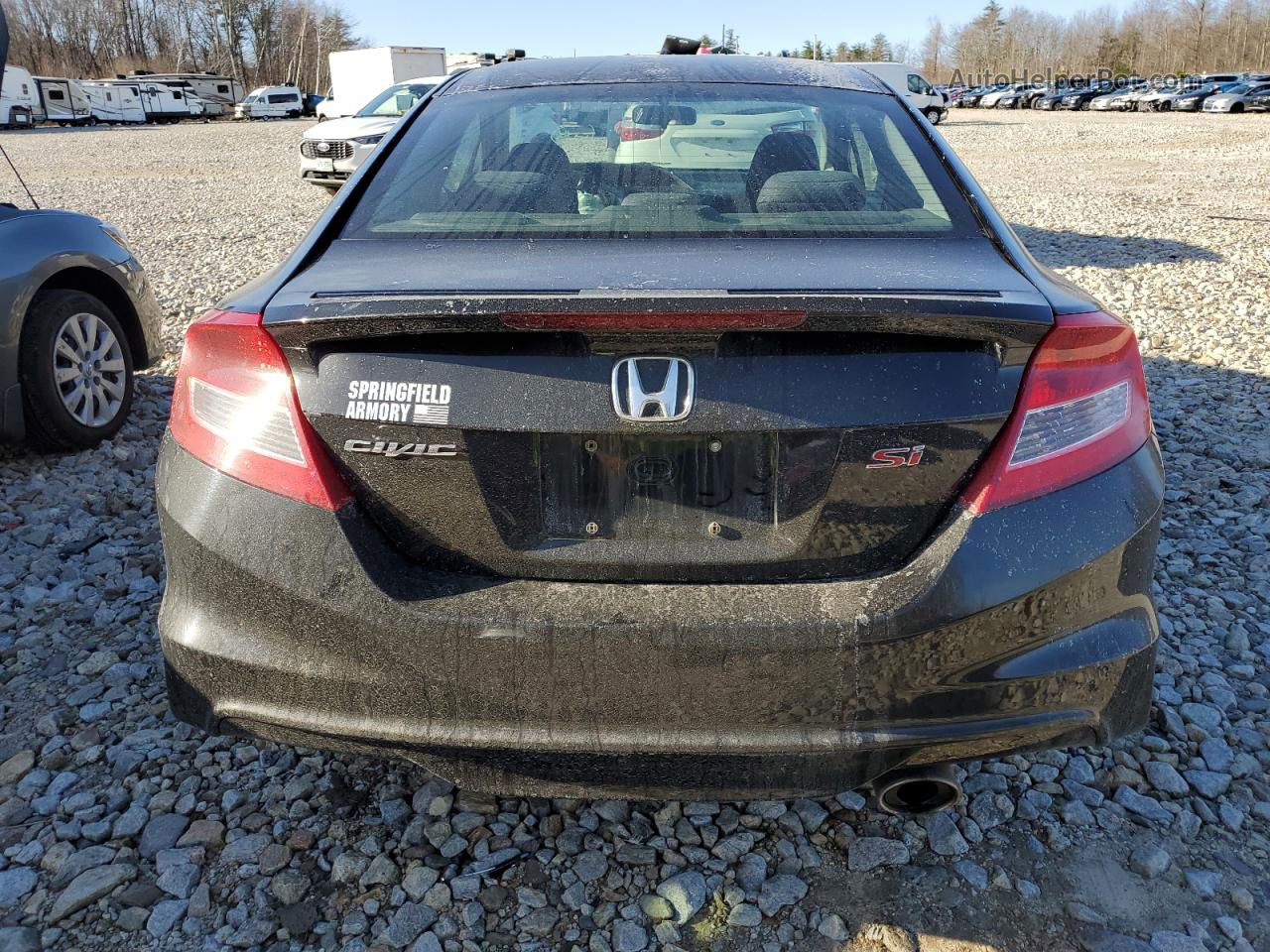 2012 Honda Civic Si Black vin: 2HGFG4A59CH709096