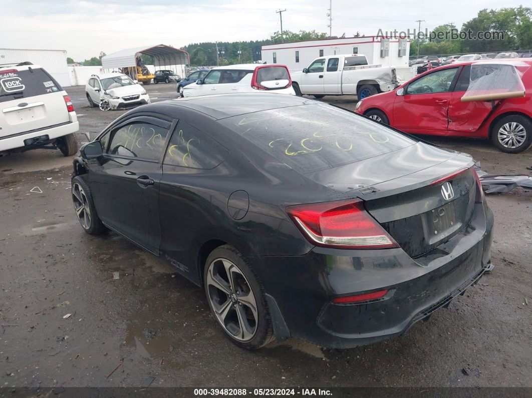 2015 Honda Civic Si Black vin: 2HGFG4A59FH704792