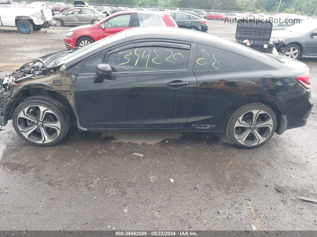 2015 Honda Civic Si Черный vin: 2HGFG4A59FH704792