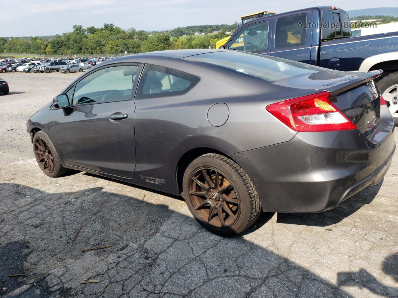 2013 Honda Civic Si Gray vin: 2HGFG4A5XDH700313