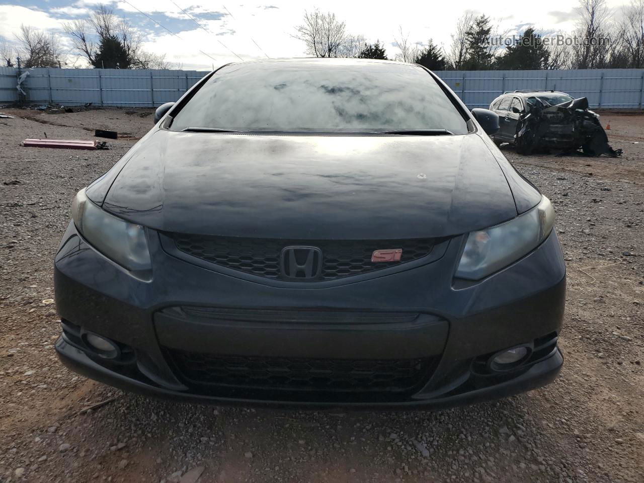 2013 Honda Civic Si Black vin: 2HGFG4A5XDH702305