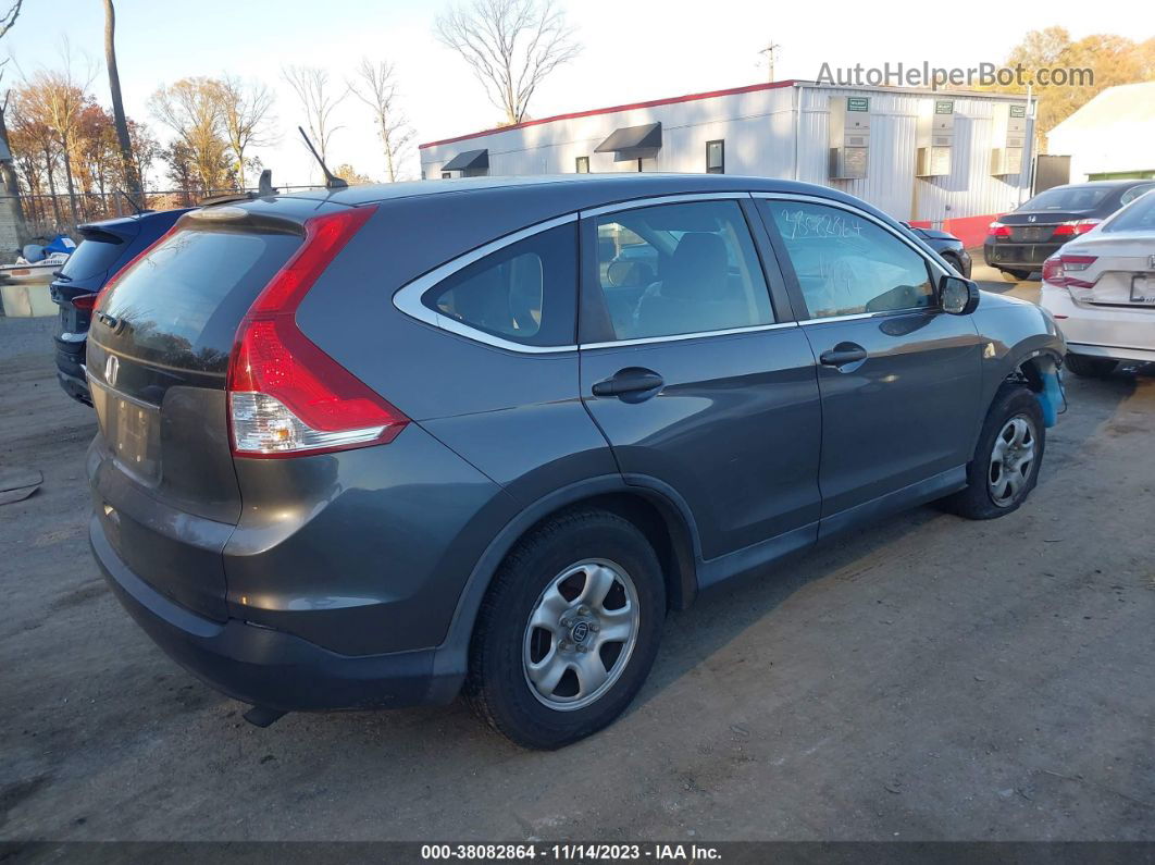 2013 Honda Cr-v Lx Gray vin: 2HKRM3H30DH515696