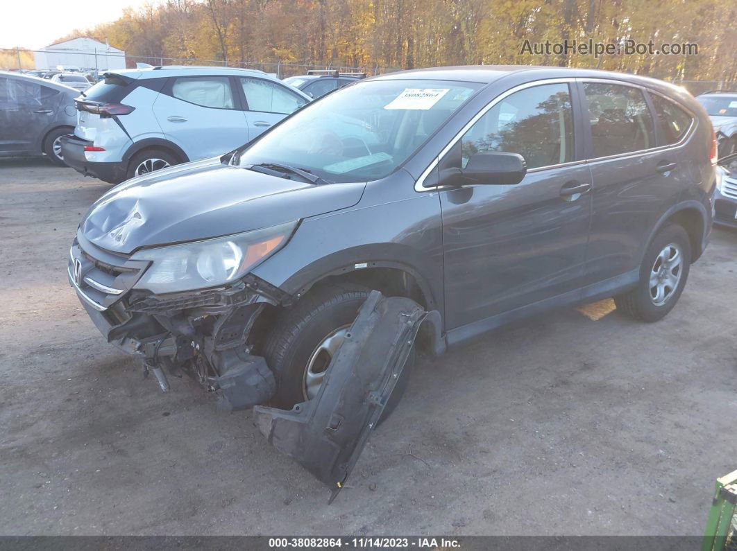 2013 Honda Cr-v Lx Gray vin: 2HKRM3H30DH515696